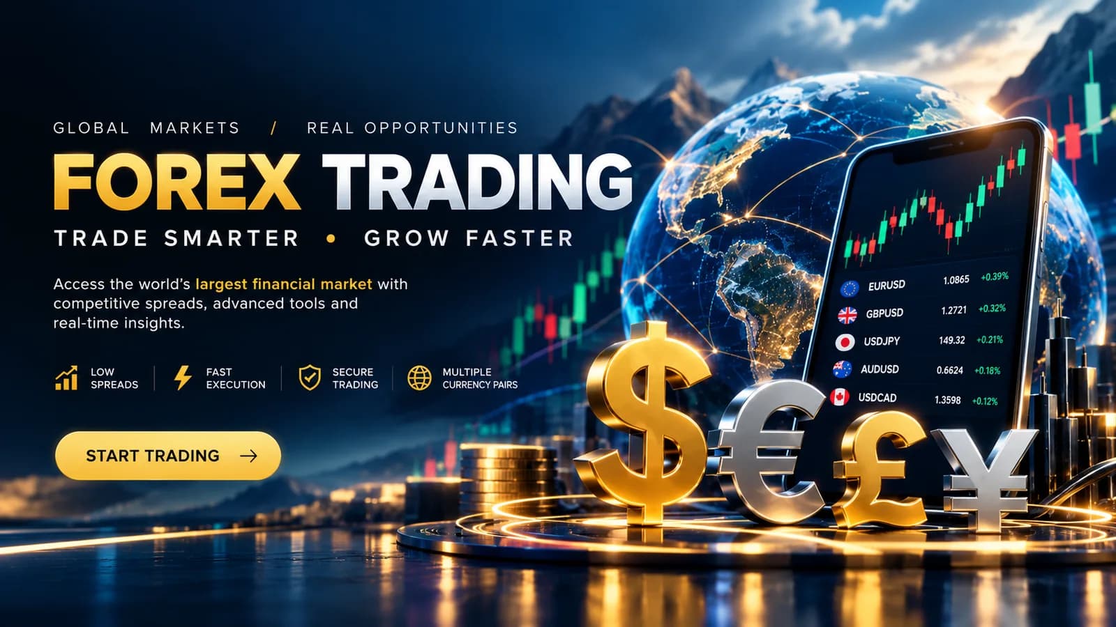 Forex trading: global markets, real opportunities